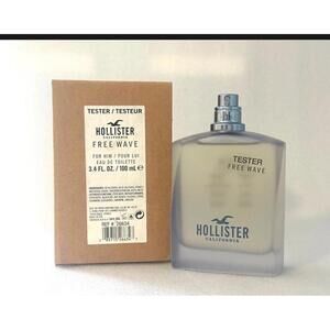 Hollister California FREE WAVE For Him 3.4 oz Eau De Toilette Spray